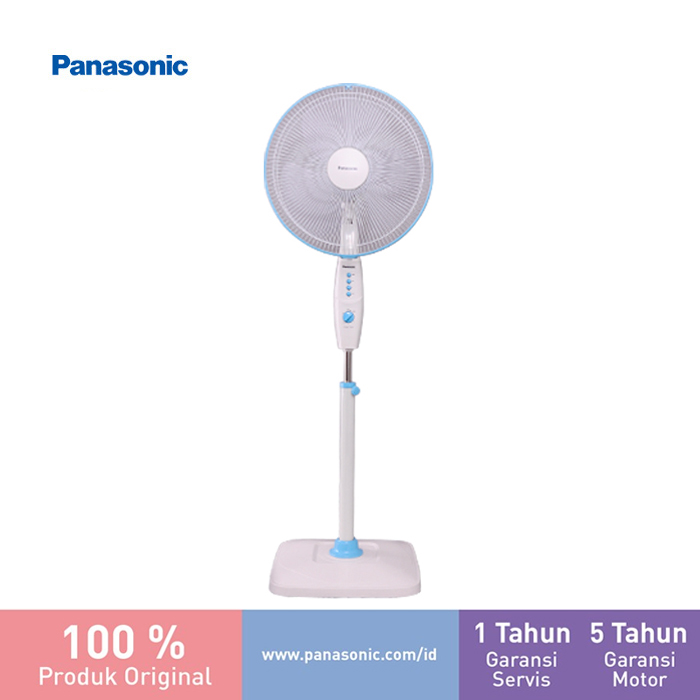 Panasonic Standing Fan 16 Inch ES404 - Biru